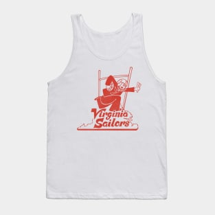 Defunct Virginia Sailors Football Team Tank Top